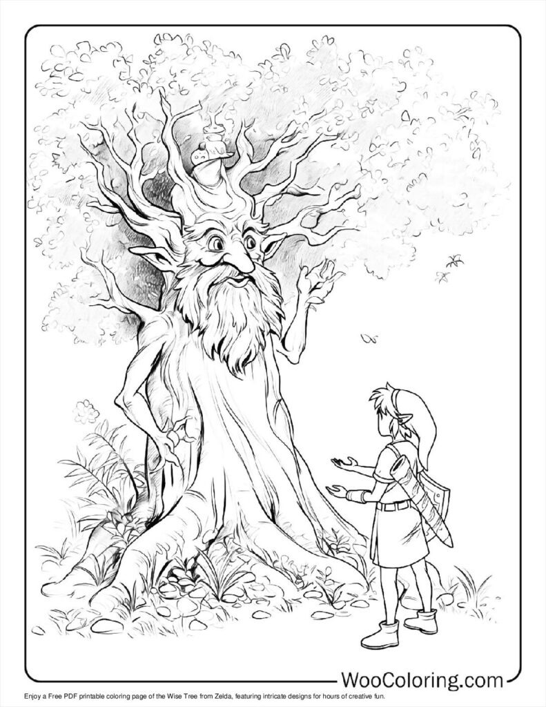 100  Zelda coloring pages  Free PDF To Print  - 98