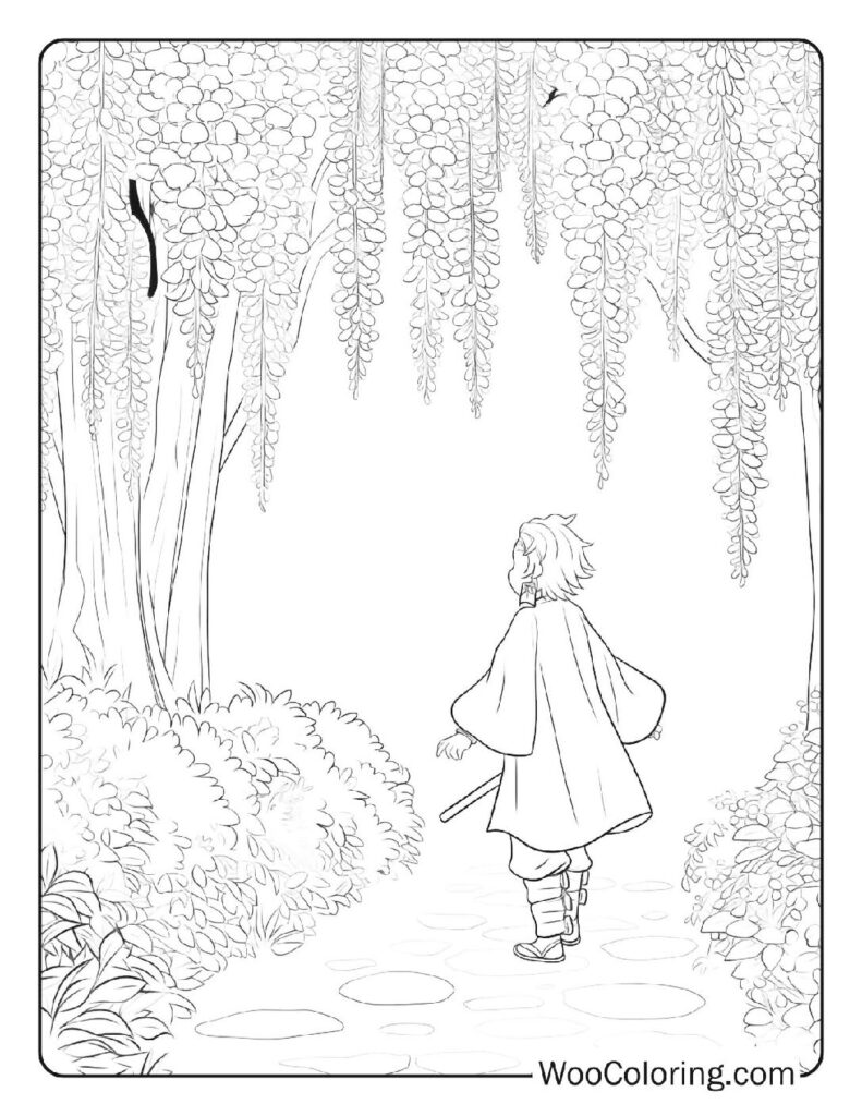 100  Demon Slayer coloring pages  Free PDF To Print  - 93