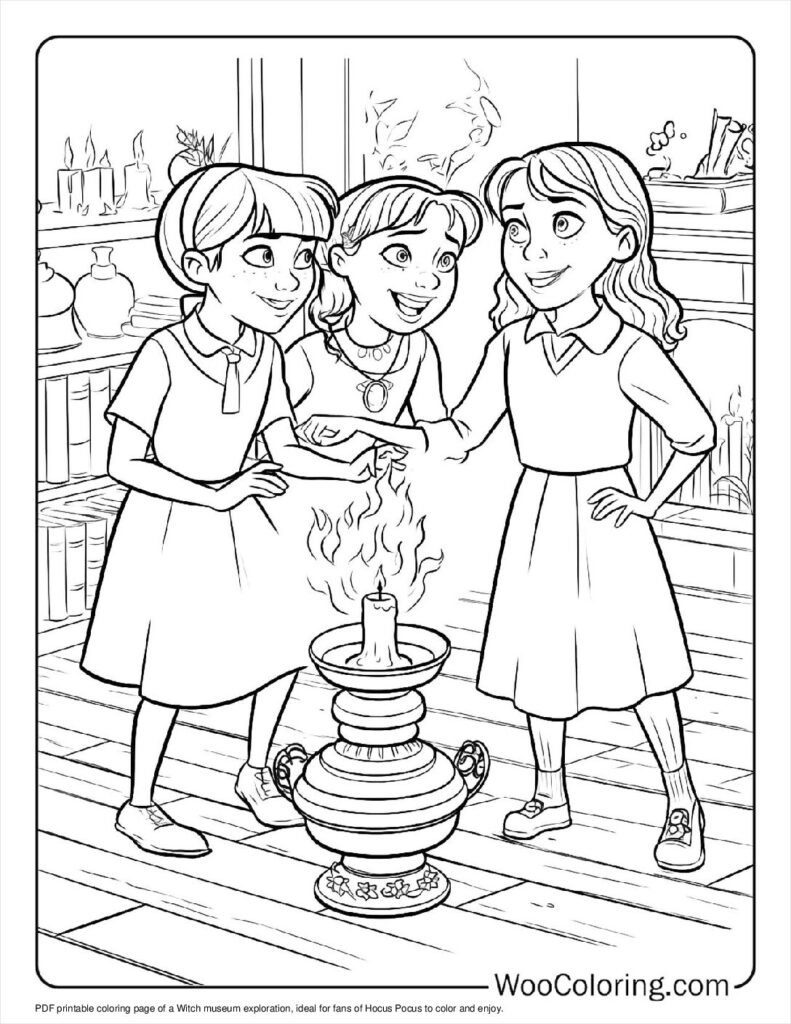 100  Hocus Pocus coloring pages  Free PDF To Print  - 78