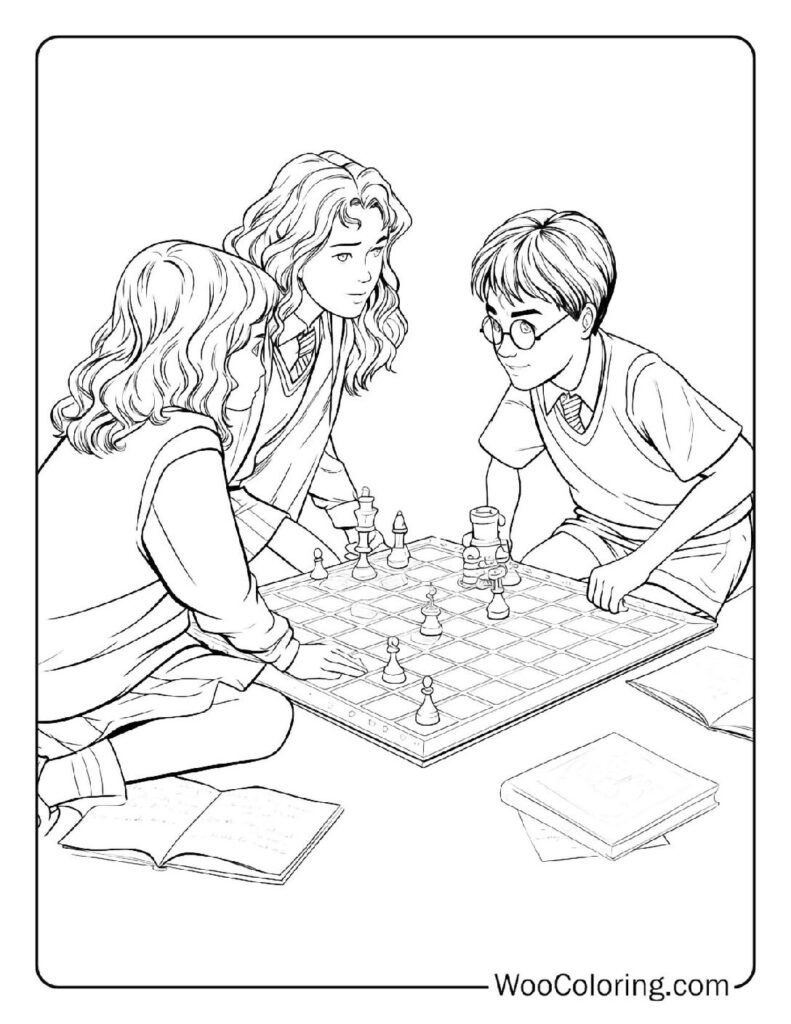 100  Harry Potter coloring pages  Free PDF To Print  - 22