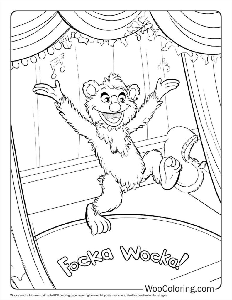 100  Muppets coloring pages  Free PDF To Print  - 94