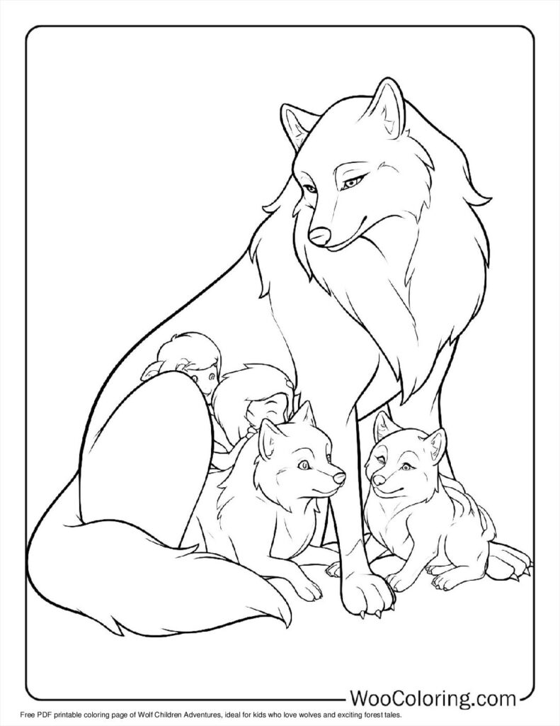 100  Werewolf coloring pages  Free PDF To Print  - 60