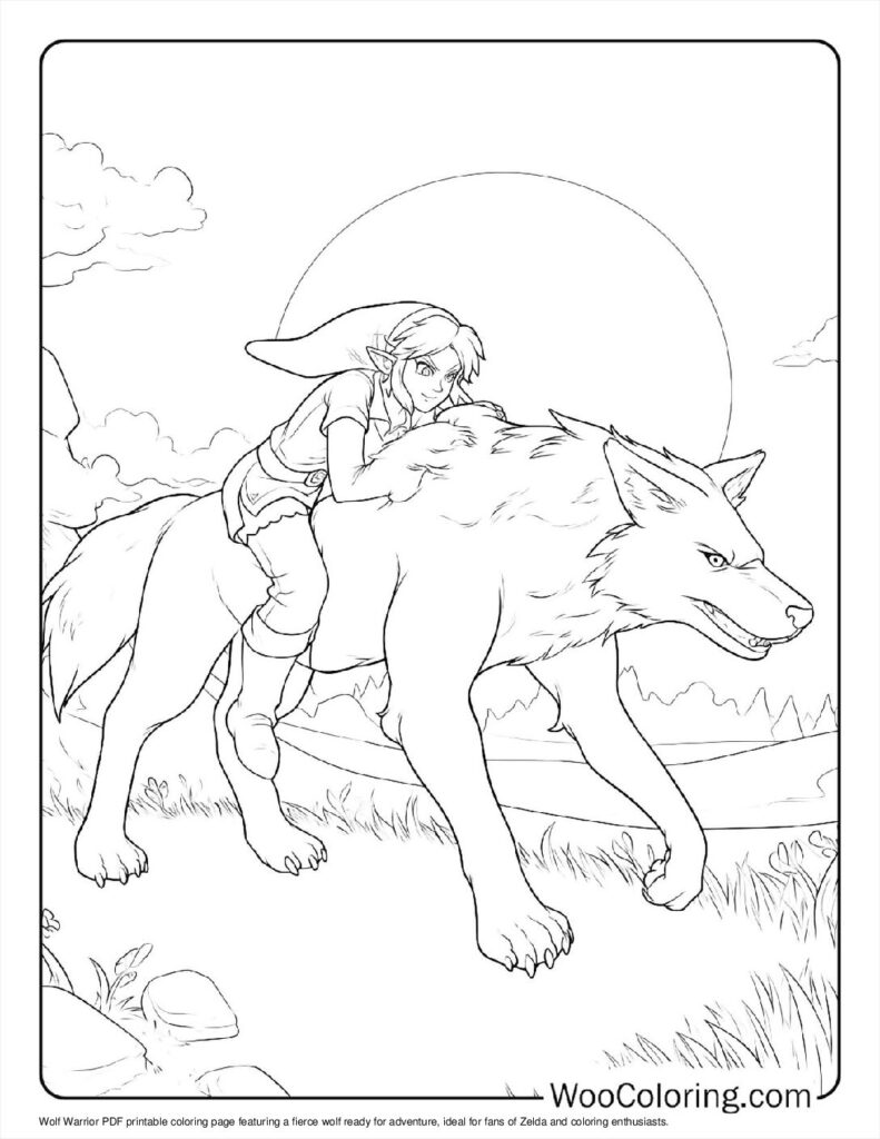 100  Zelda coloring pages  Free PDF To Print  - 41