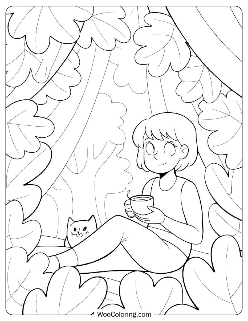 34 Coffee Coloring Pages  Free PDF To Print  - 95