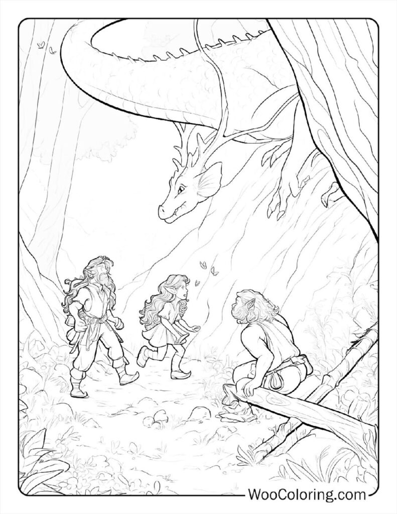 100 Dungeons Dragons coloring pages Free PDF To Print - 18