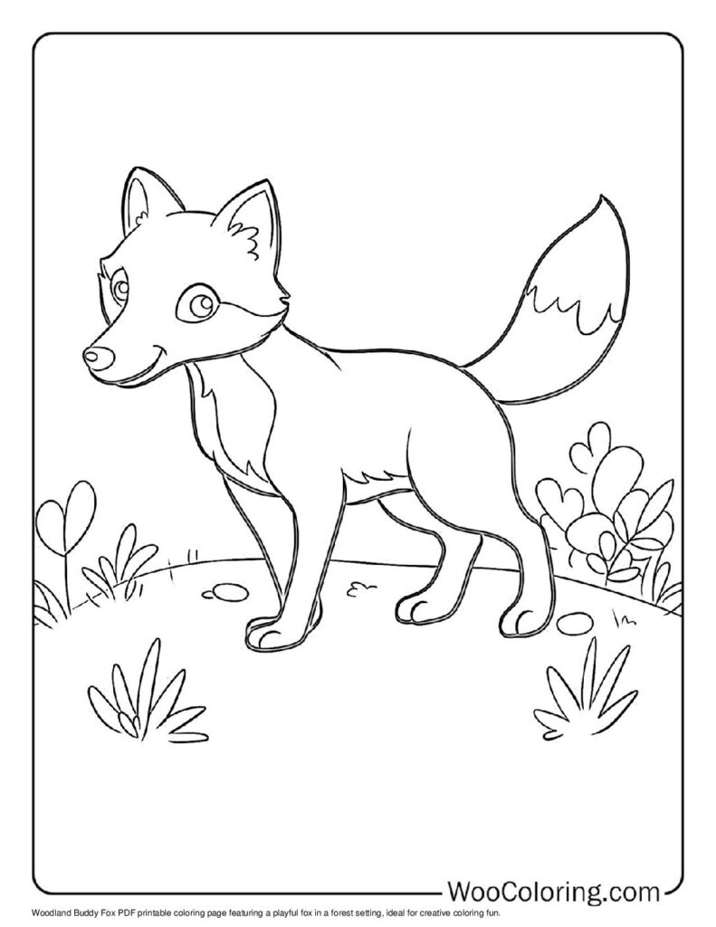 100  Fox coloring pages  Free PDF To Print  - 18