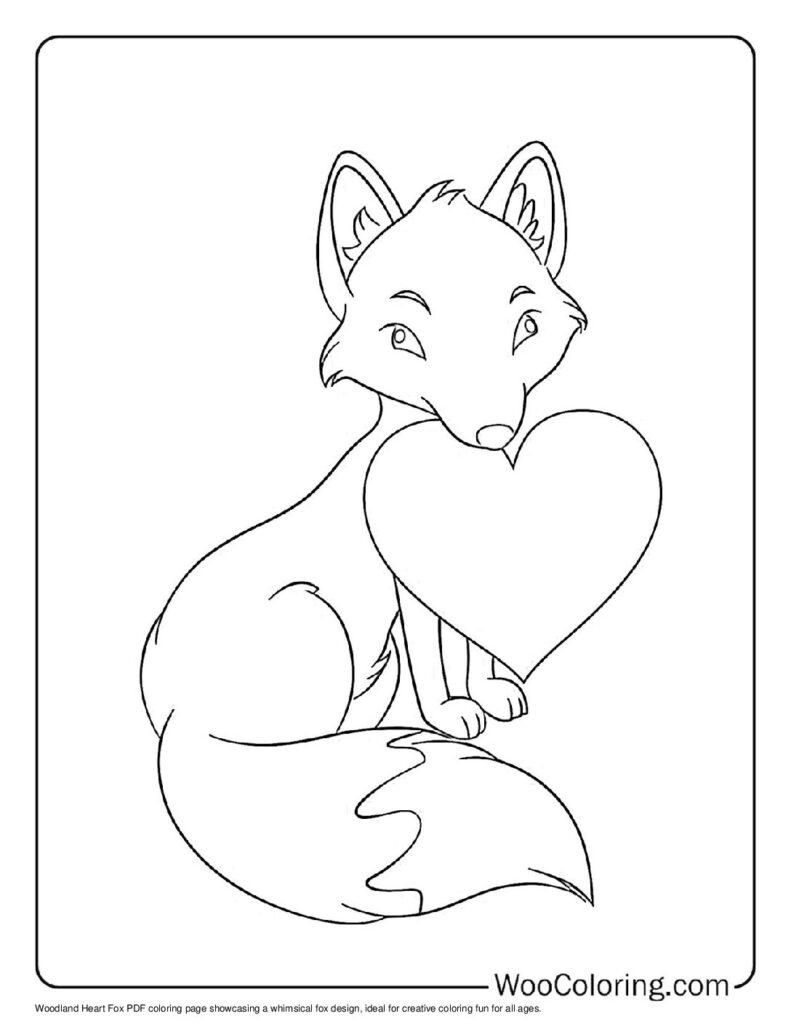 100  Fox coloring pages  Free PDF To Print  - 60