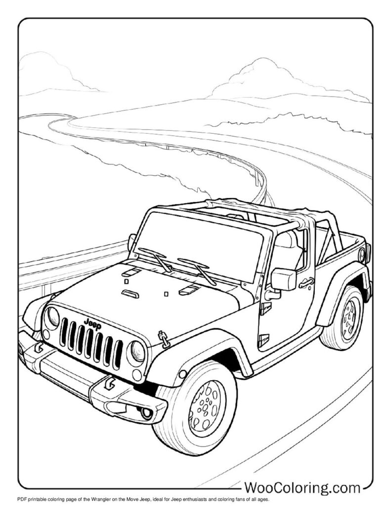 100  Jeep coloring pages  Free PDF To Print  - 99