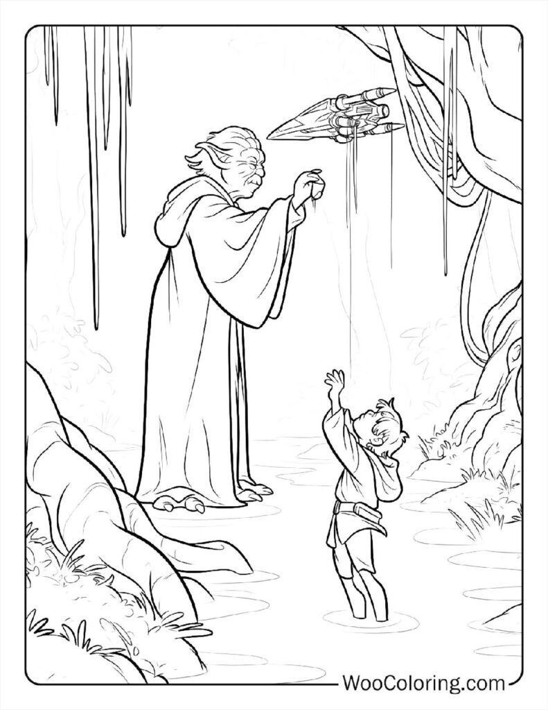 100  Star Wars coloring pages  Free PDF To Print  - 15