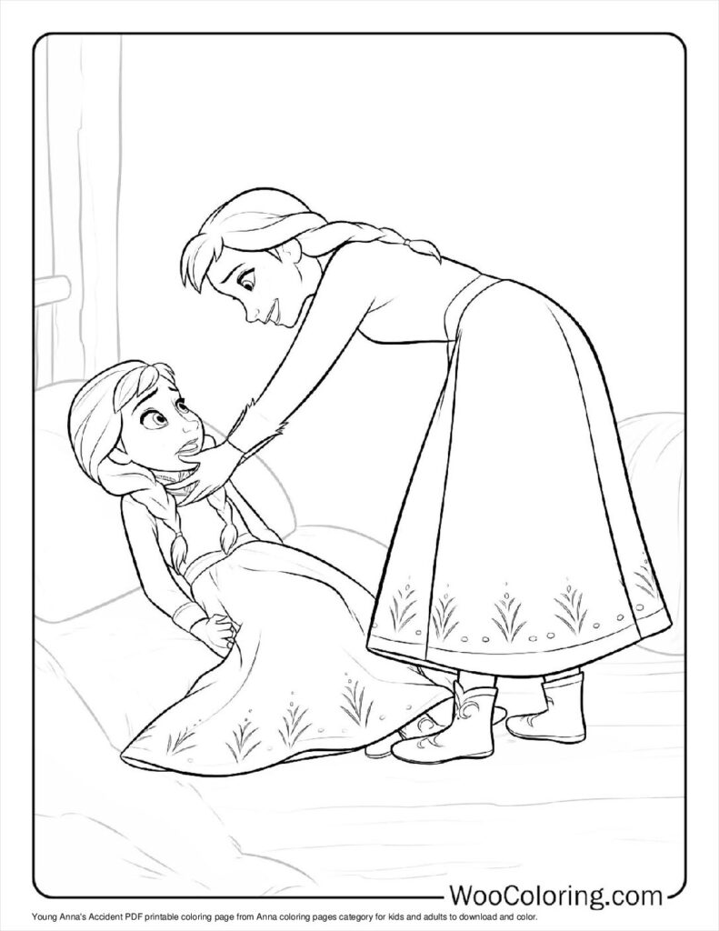 Young Anna's Accident