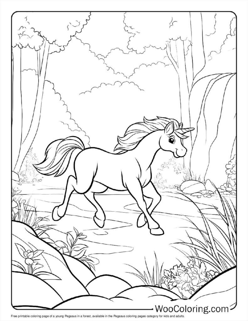 100  Pegasus coloring pages  Free PDF To Print  - 94
