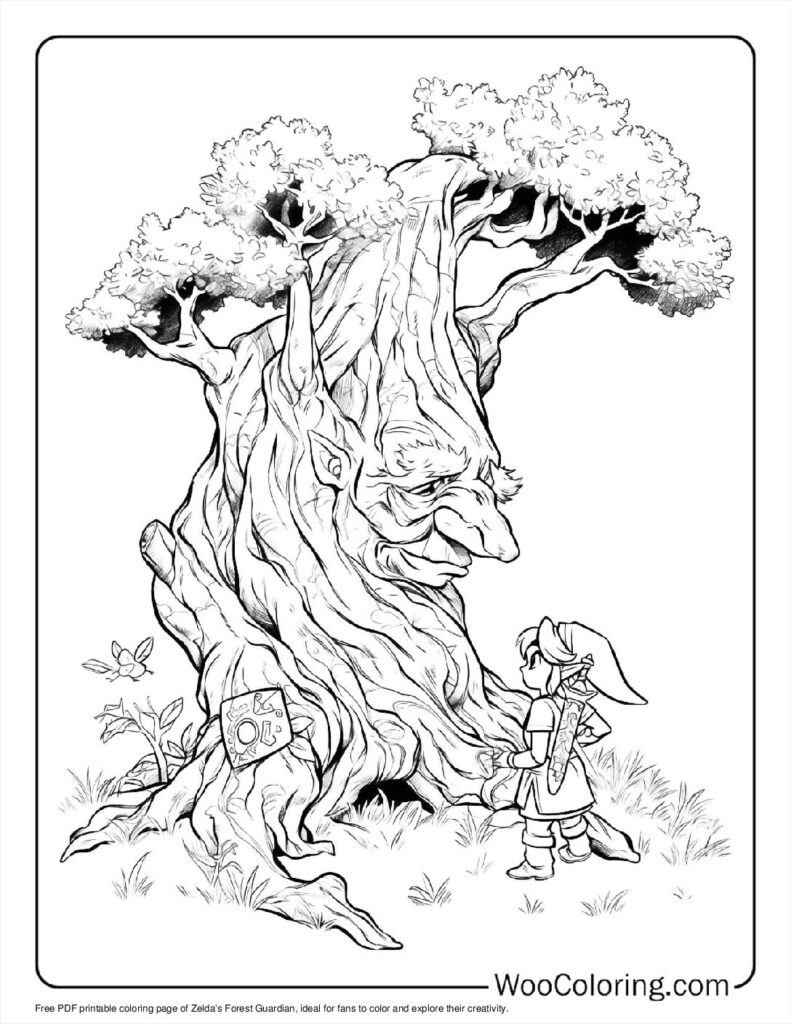 100  Zelda coloring pages  Free PDF To Print  - 42