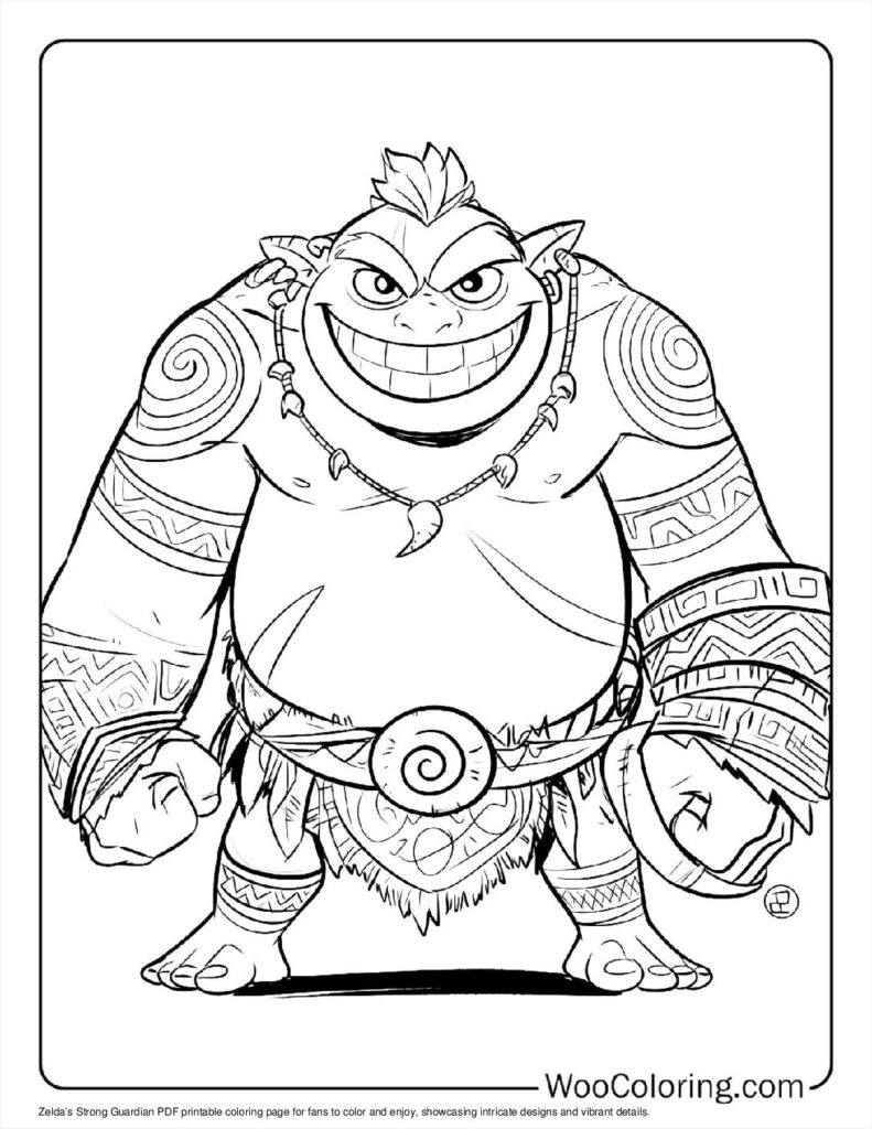 100  Zelda coloring pages  Free PDF To Print  - 17