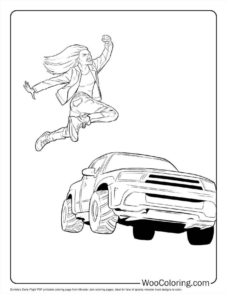 100  Monster Jam coloring pages  Free PDF To Print  - 78