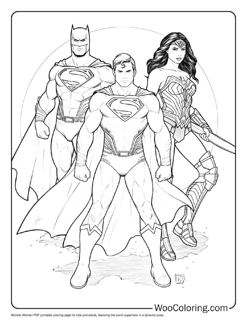 and Wonder Woman For Kids